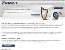 Tablet Screenshot of knoetry.com